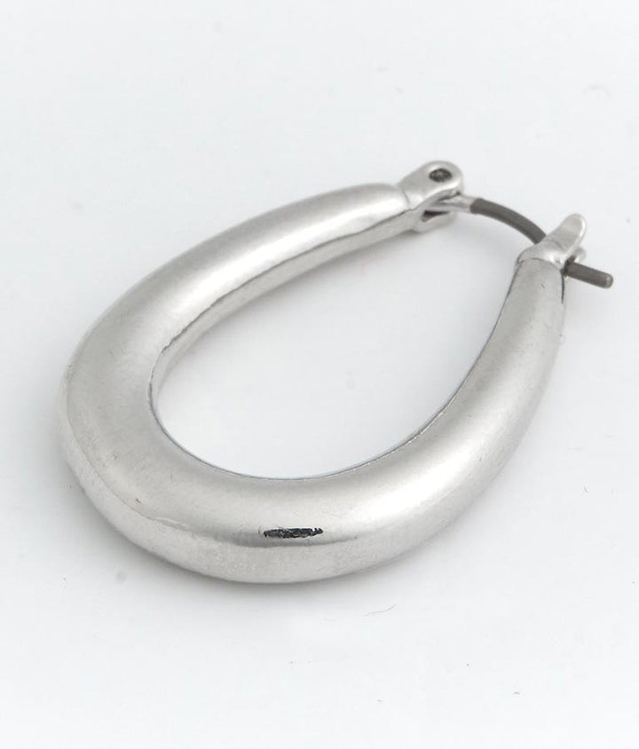 オーバル シンプル ピアス 679-2921