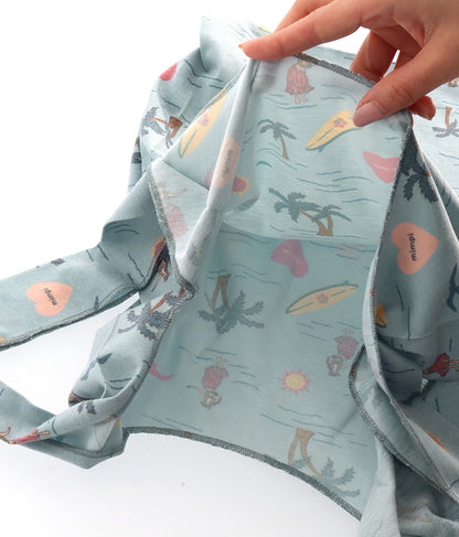 MIMPIロゴ入り総柄マルシェバッグ 859-5394