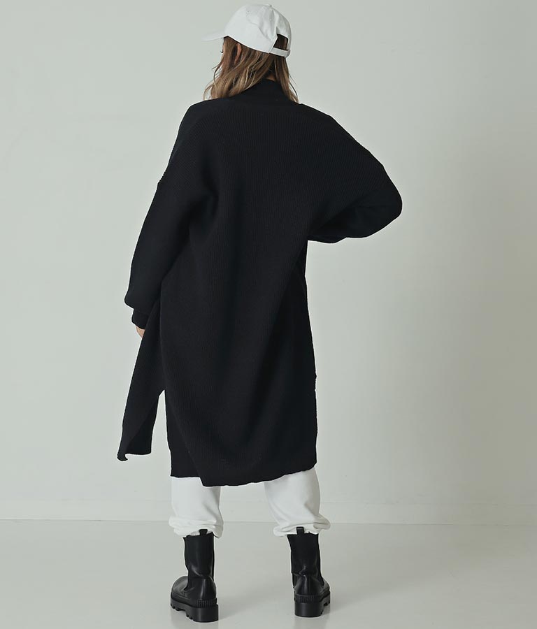 ニット ロング カーディガン 154-5115