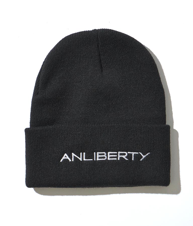 【newhattan】ニューハッタン ANLIBERTY 刺繍 ロゴ ニット キャップ 30-0057