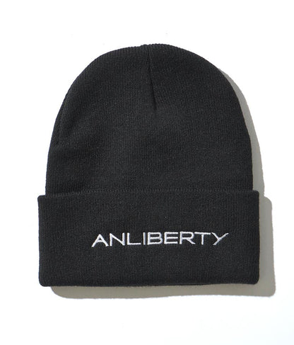【newhattan】ニューハッタン ANLIBERTY 刺繍 ロゴ ニット キャップ 30-0057