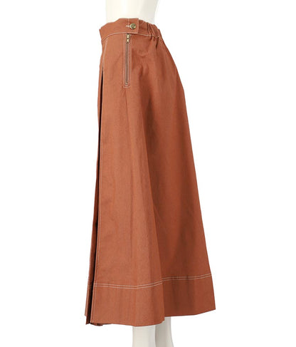 タックプリーツデザインスカート 361-8927