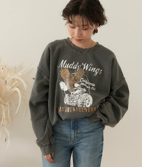 イーグル プリント スウェット 21996