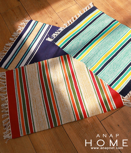 カラフルボーダーマット 779-4519