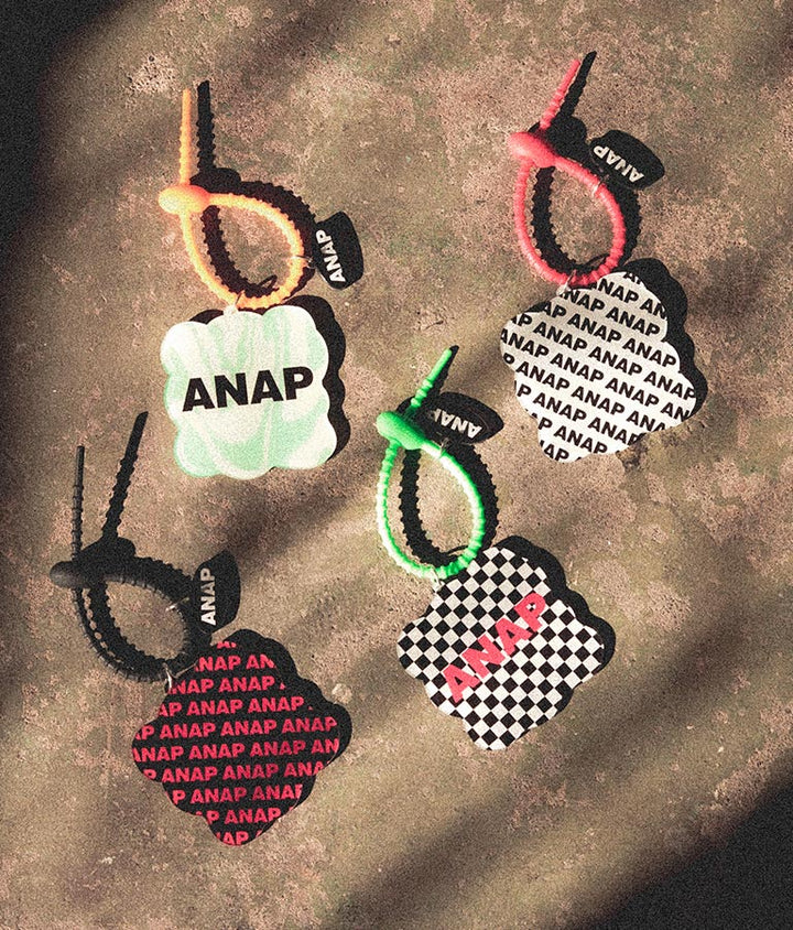 ANAPロゴアクリルミラーキーホルダー