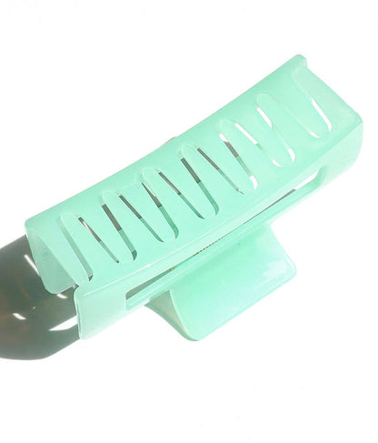 クリーミークリアスクエアビッグバンスクリップ 819-6519