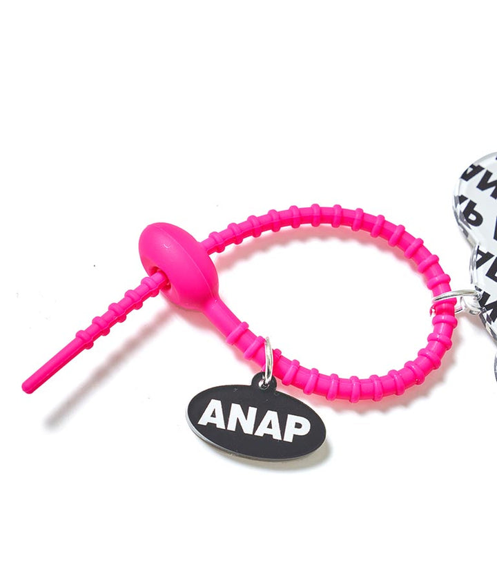 ANAP ロゴ アクリル ミラー キーホルダー  799-8848