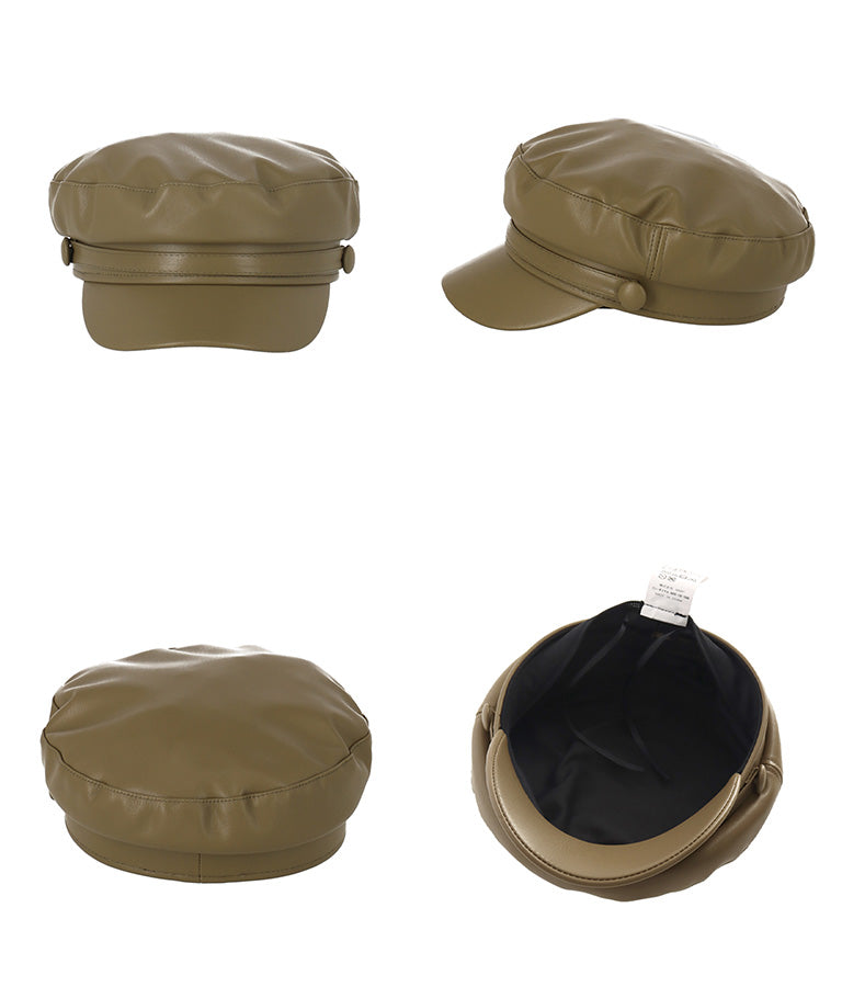 フェイクレザーキャスケット 159-5266