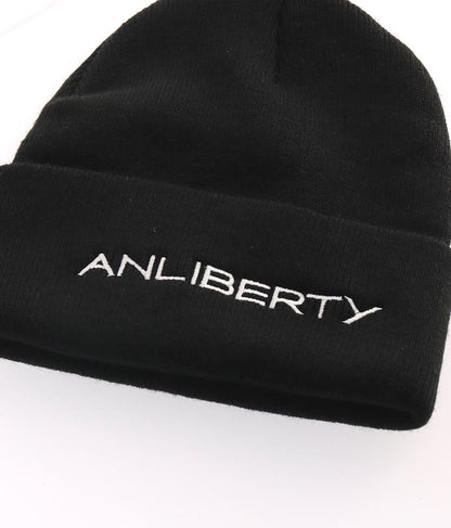【newhattan】ニューハッタン ANLIBERTY 刺繍 ロゴ ニット キャップ 30-0057