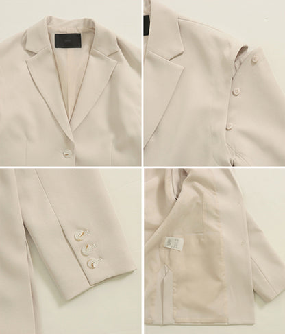 【低身長向けサイズ】2way テーラード ジャケット 83859