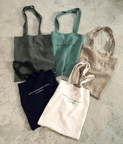 刺繍 デザイン コットンバッグ 159-5249