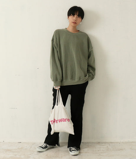 バック プリント スウェット 21997