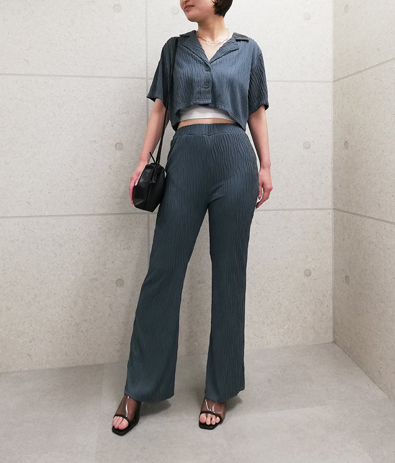 フェイクレザー 巾着 バッグ 159-5401