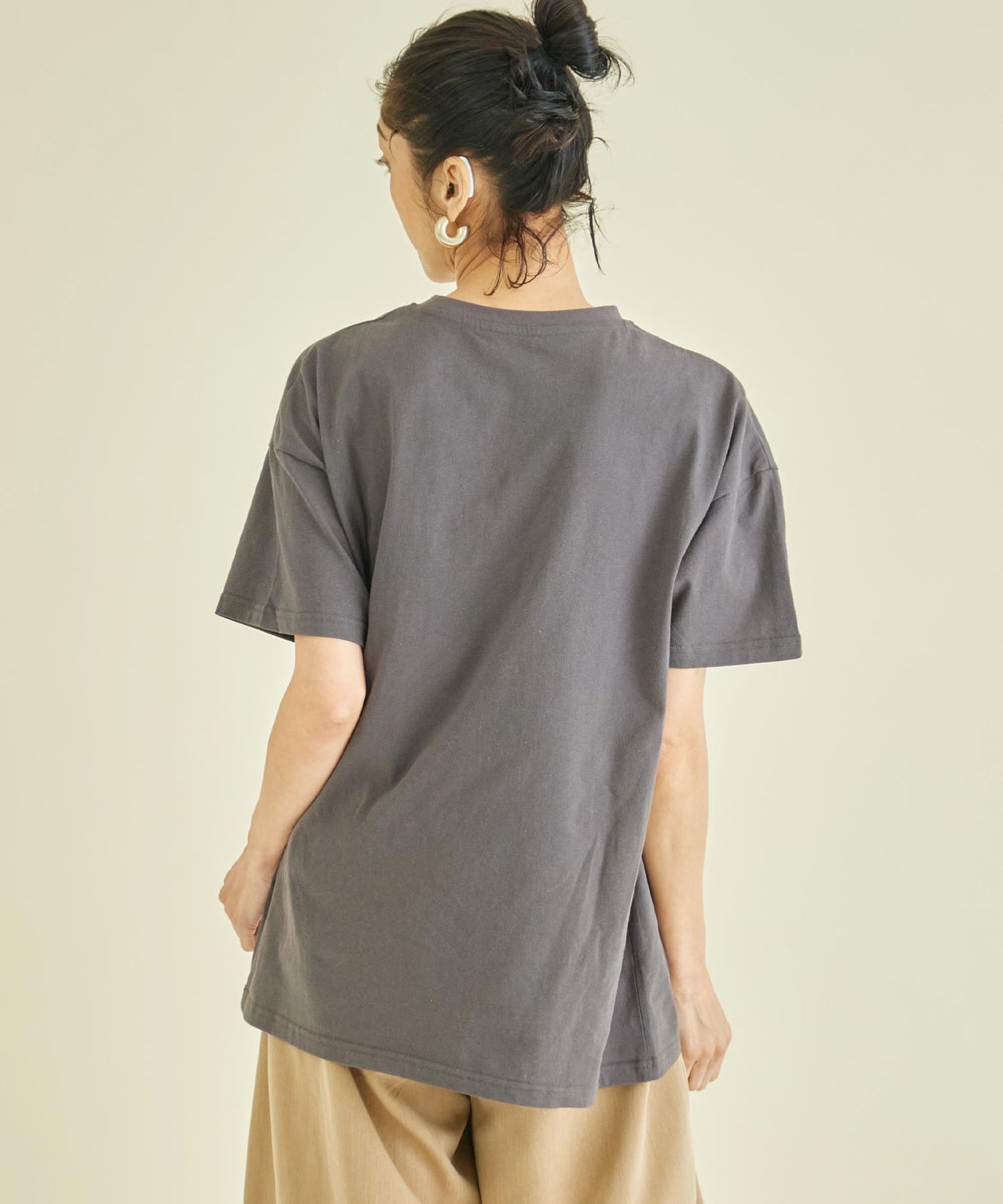 フォト プリント オーバーサイズ Tシャツ 363-9620