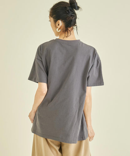 フォト プリント オーバーサイズ Tシャツ 363-9620
