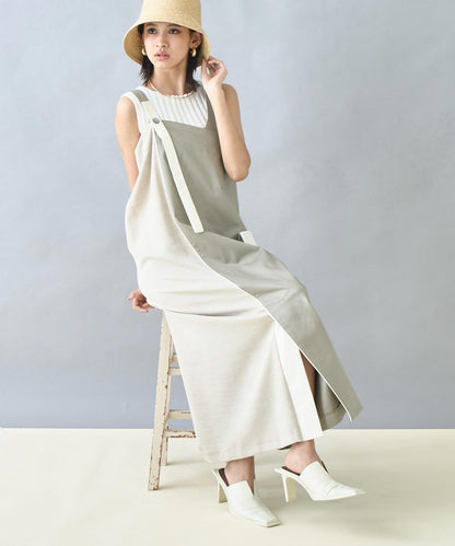 EimeeLaw アシンメトリー ジャンパースカート 367-9683