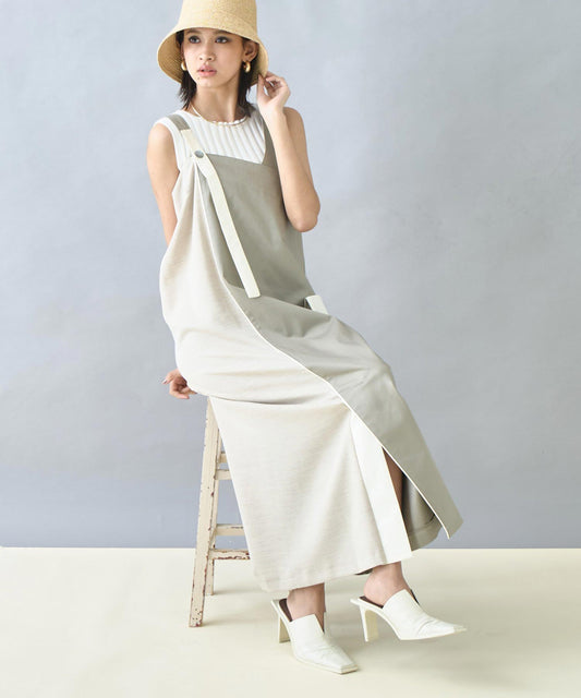 EimeeLaw アシンメトリー ジャンパースカート 367-9683