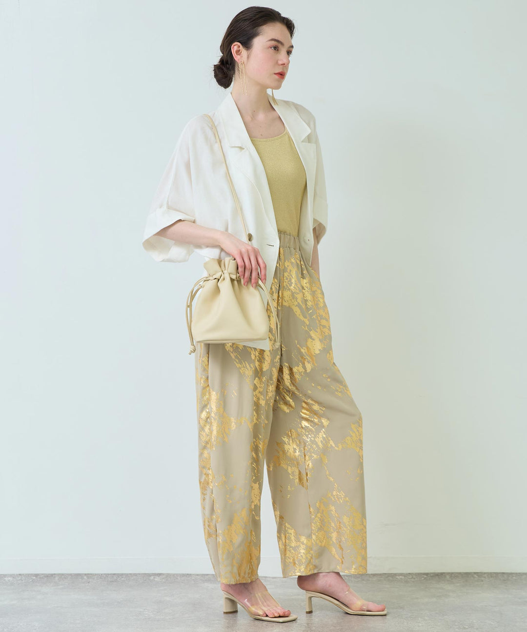 2WAY 巾着 ショルダー バッグ 369-9699