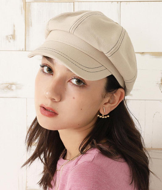 ツイル ステッチ キャスケット  559-5468