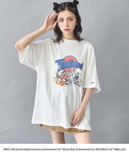 【DISCUS】「LOONEY TUNES／ルーニー・テューンズ」キャラクタープリントTシャツ 793-9303