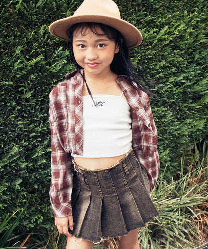 (新色)ブラウン(120サイズ着用/身長：約128cm)