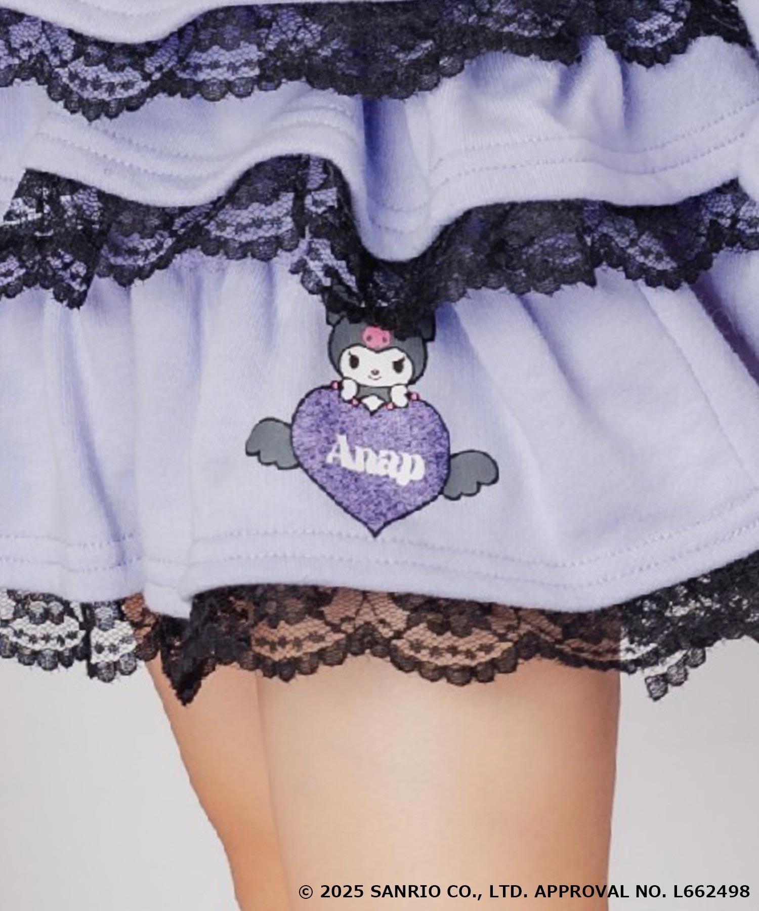 ラベンダー(110サイズ着用/身長：約106cm)