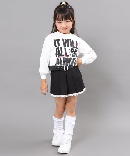 ブラック(110サイズ着用/身長：約115cm)