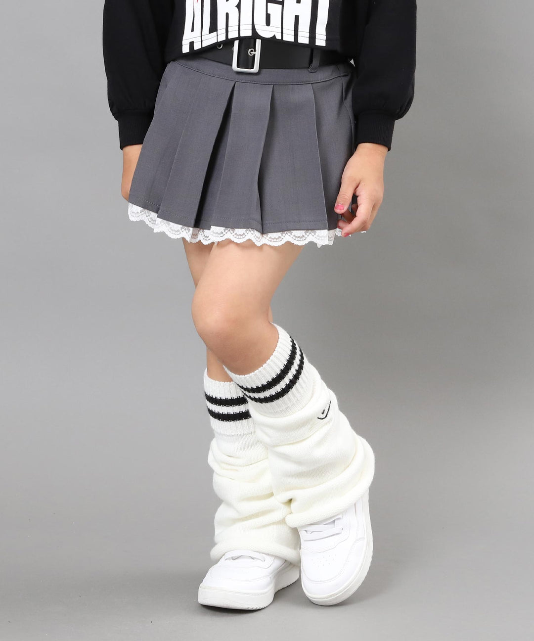 グレー(110サイズ着用/身長：約115cm)