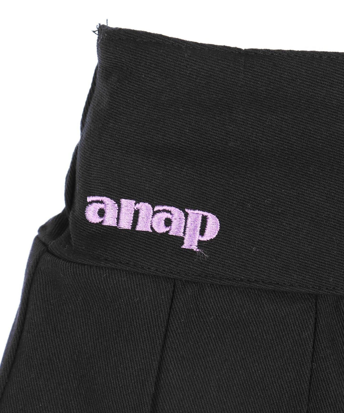 チャーム付 ハートボタン ハーフ プリーツ スカート 421-3507