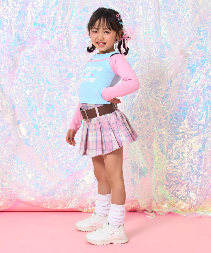 ピンク(110サイズ着用/身長：約113cm)