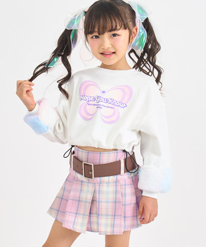 ピンク(110サイズ着用/身長：約113cm)