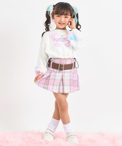 ピンク(110サイズ着用/身長：約113cm)