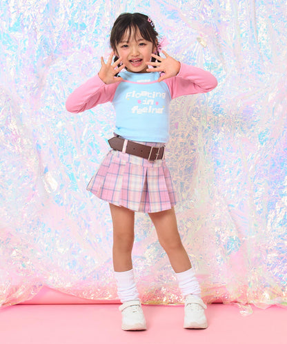 ピンク(110サイズ着用/身長：約113cm)