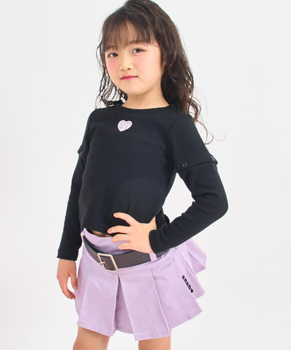 ラベンダー(110サイズ着用/身長：約113cm)