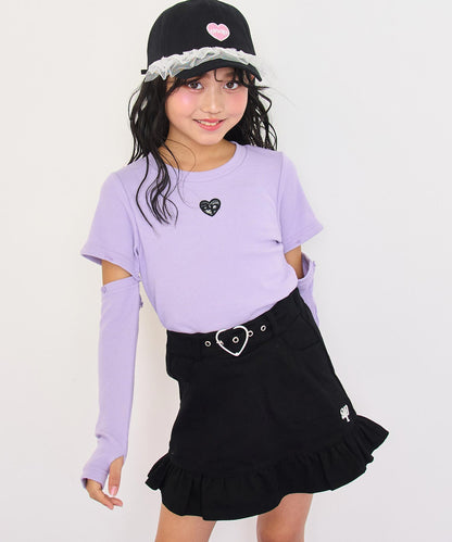 ブラック(120サイズ着用/身長：約128cm)