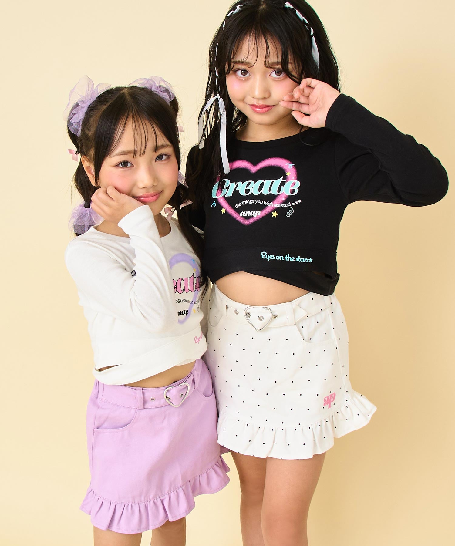 ハート ベルト付 フリル スカート 421-3540 – ANAP オンラインショップ