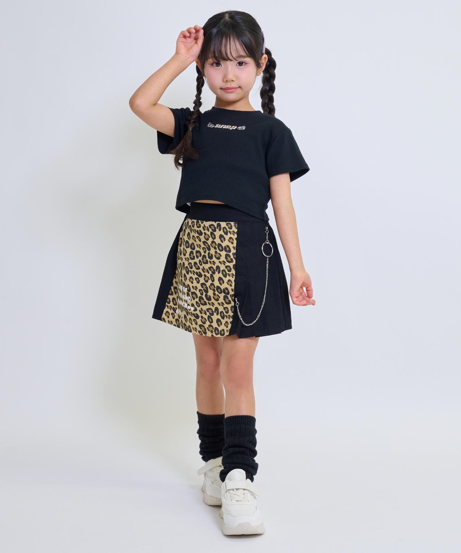 がふがふ様⭐︎新品レアプレゼント付き☆ジュニアゴルフウェアベージュ