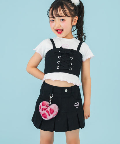 ブラック(110サイズ着用/身長：約113cm)