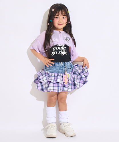 ラベンダー(110サイズ着用/身長：約102cm)