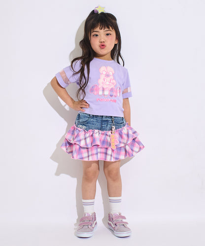 ピンク(110サイズ着用/身長：約107cm)