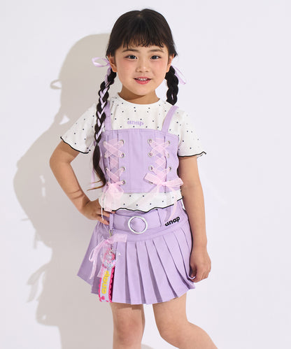 ラベンダー(110サイズ着用/身長：約107cm)