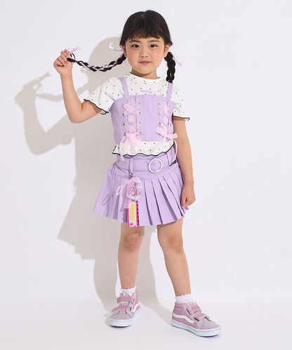 ラベンダー(110サイズ着用/身長：約107cm)
