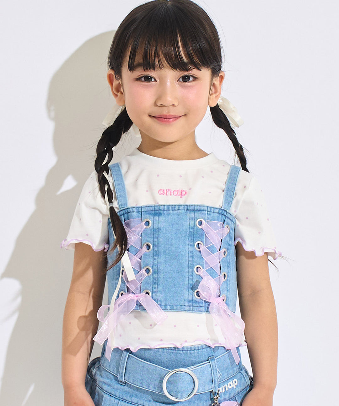 ライトブルー(110サイズ着用/身長：約109cm)