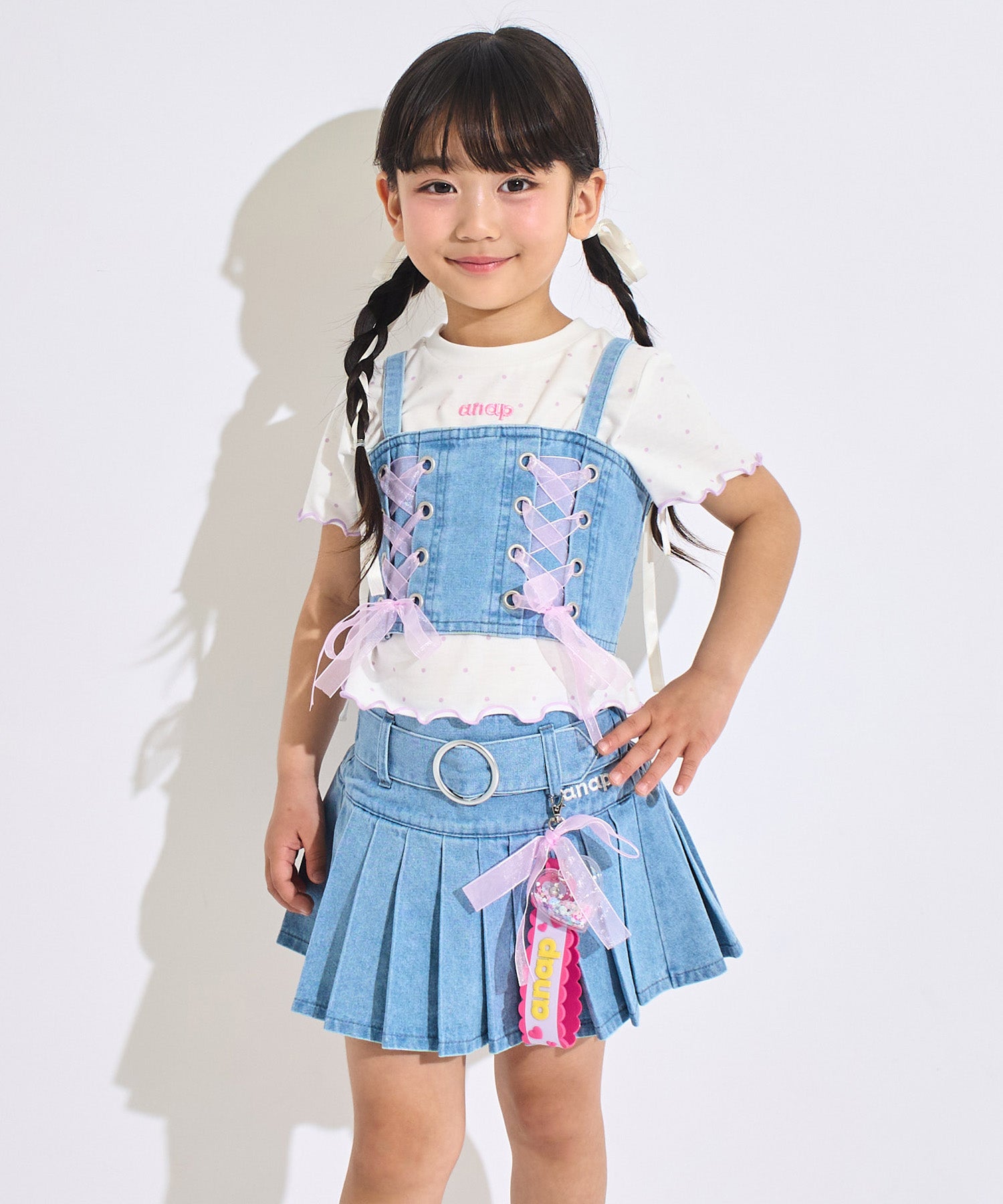 ライトブルー(110サイズ着用/身長：約109cm)