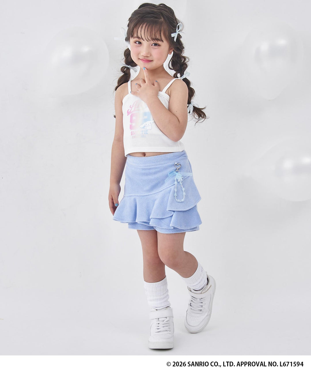 ライトブルー(120サイズ着用/身長：約114cm)