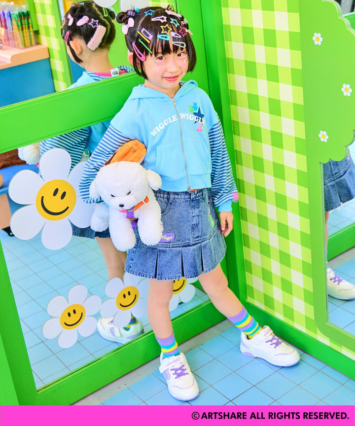 ブルー(120サイズ着用/身長：約120cm)