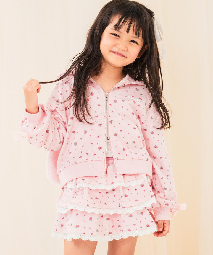 ピンク(120サイズ着用/身長：約113cm)