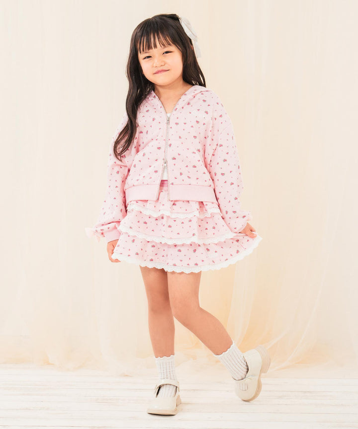 ピンク(120サイズ着用/身長：約113cm)