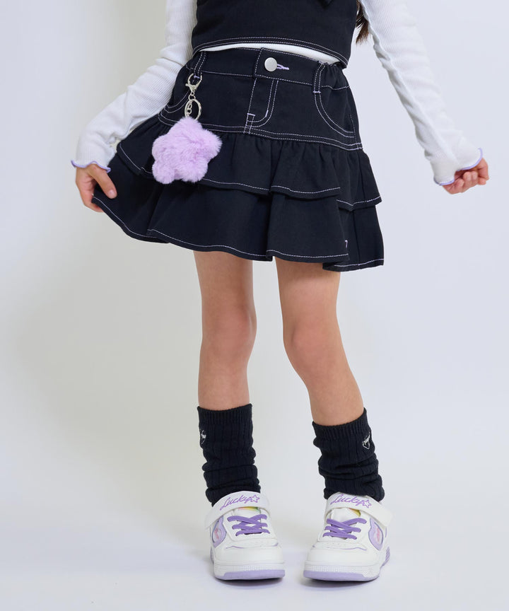 ブラック(120サイズ着用/身長：約110cm)