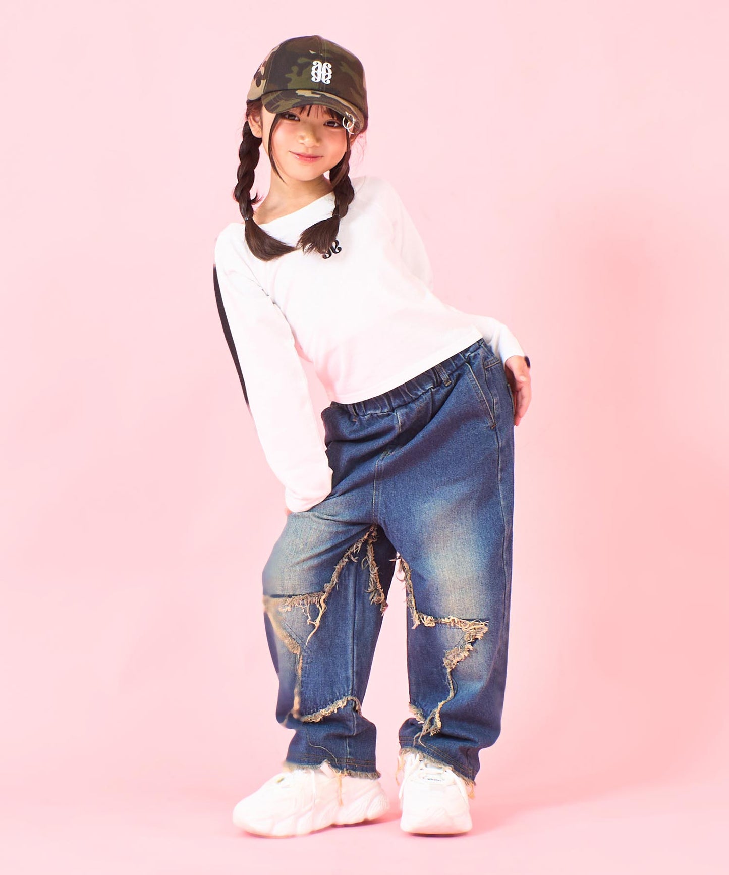 フロント スター デニム パンツ 422-3352